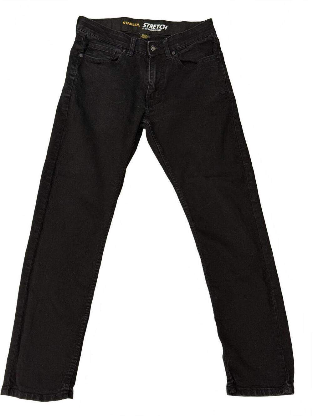 Stanley Stretch Flex Technology Black Jeans Size 30x30